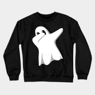 Dabbing Funny Ghost Halloween Crewneck Sweatshirt